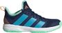 Adidas Stabil kinderen Sportschoenen Volleybal Smashcourt navy lichtblauw - Thumbnail 1