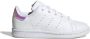 Adidas Stan Smith Iridescent Lines voorschools Schoenen White Leer Foot Locker - Thumbnail 1