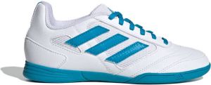 Adidas Super Sala 2 Zaalvoetbalschoenen (IN) Kids Wit Blauw