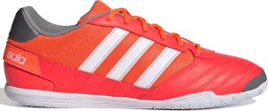 Adidas Super Sala Zaalvoetbalschoenen Rood Wit Grijs