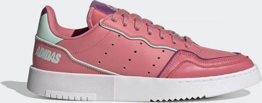 Adidas 1 3 Supercourt W Dames sneakers hazy rose ftwr white rich mauve