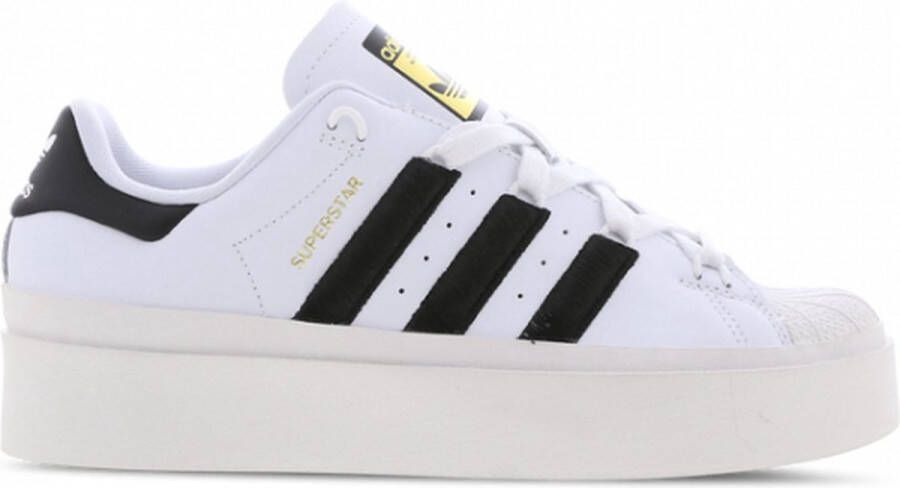 Adidas Originals Superstar Bonega Schoenen Cloud White Core Black Gold Metallic Dames - Foto 3