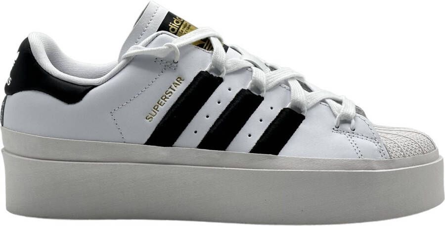 Adidas Originals Superstar Bonega Schoenen Cloud White Core Black Gold Metallic Dames