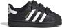 Adidas Originals Superstar CF1 Kinderschoenen Kinder Sneakers met klittenband Zwart EF4843 - Thumbnail 3