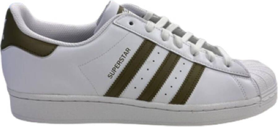 adidas Superstar Sneakers Mannen Wit Groen