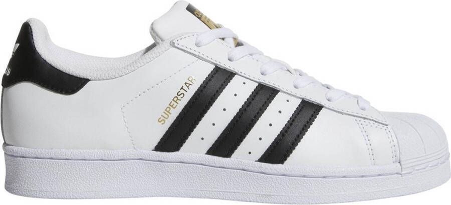 adidas Superstar Sneakers Sportschoenen 1 3 Unisex wit zwart goud