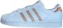 Adidas Originals Superstar sneakers wit ecru lichtoranje - Thumbnail 1
