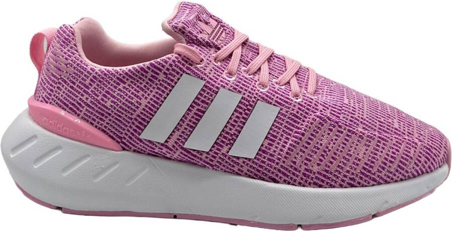 Adidas Originals Swift Run 22 Junior True Pink Cloud White Vivid Pink Kind - Foto 2