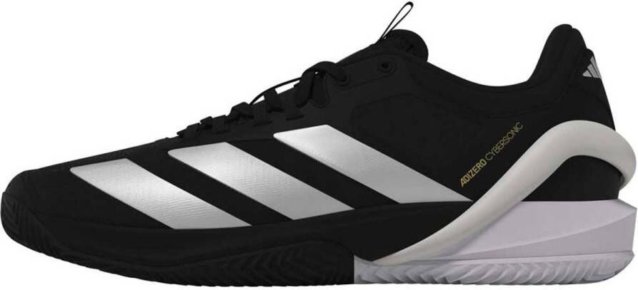 Adidas Tennisschoen Padelschoen Adizero Cybersoni Clay Heren Zwart