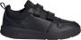 Adidas Perfor ce Tensaur Classic sneakers klittenband zwart grijs kids - Thumbnail 2