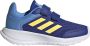 Adidas Sportswear Tensaur Run 2.0 sneakers kobaltblauw blauw geel Jongens Meisjes Mesh 36 2 3 - Thumbnail 9
