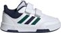 Adidas Sportswear Tensaur sneakers wit donkerblauw groen Imitatieleer 19 - Thumbnail 1