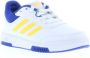 Adidas Sportswear Tensaur Sport 2.0 sneakers wit blauw geel Imitatieleer 36 2 3 - Thumbnail 2