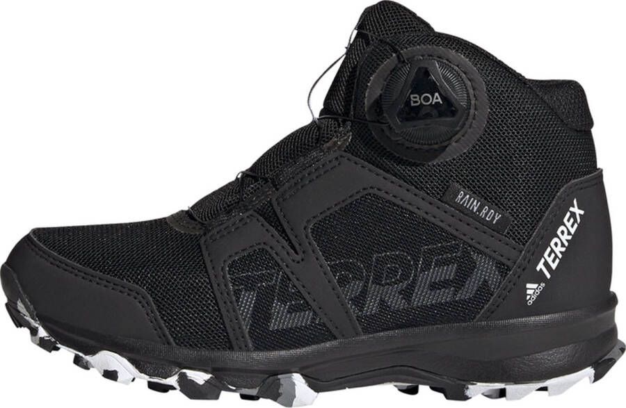 Adidas TERREX Agravic Boa Mid RAIN.RDY Hiking Schoenen Kinderen Zwart