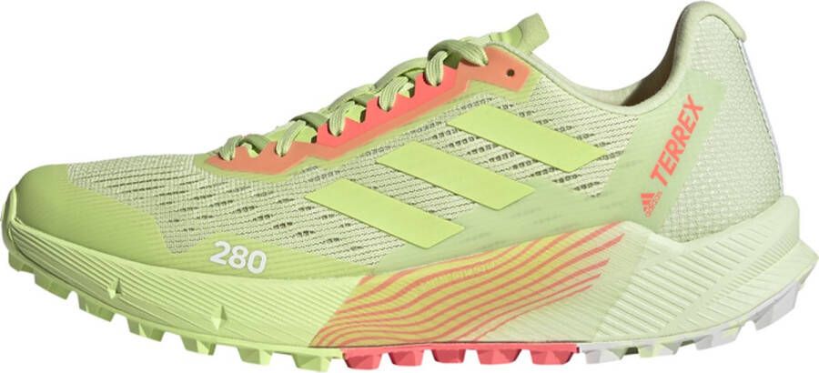 adidas TERREX AGRAVIC FLOW 2 TRAIL RUNNING SCHOENEN Dames Groen