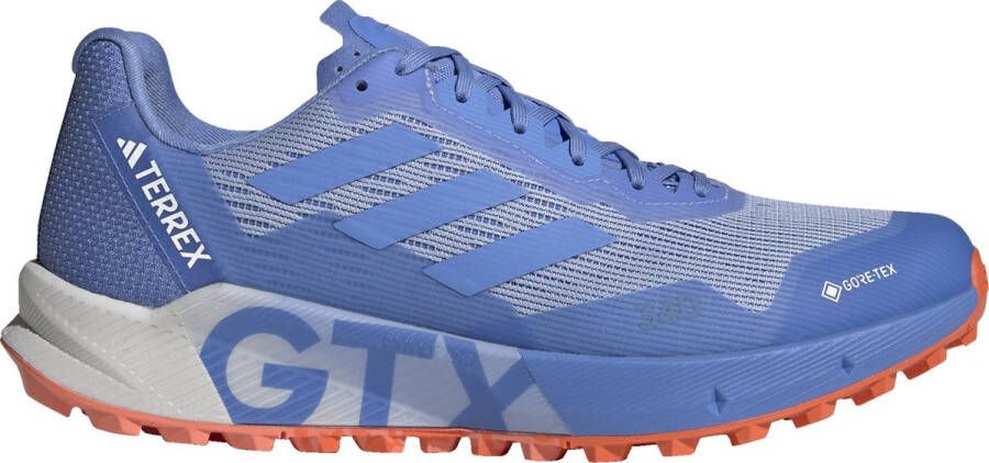 adidas TERREX Agravic Flow GORE-TEX Trail Running Schoenen 2.0 Unisex Blauw