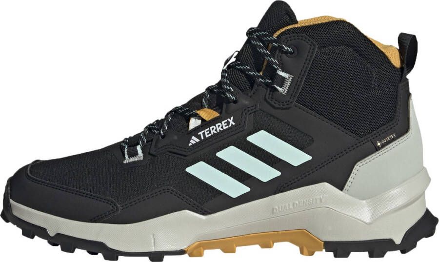 Adidas Terrex AX4 Mid GTX Wandelschoenen Heren Core Black Semi Flash Aqua Preloved Yellow - Foto 2