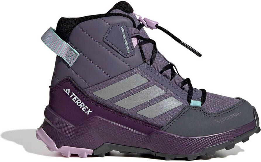 Adidas Terrex Kid's Terrex AX4R Mid Climawarm+ Winterschoenen 2 3 grijs blauw