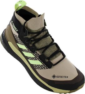 Adidas TERREX Free Hiker Boost GTX Gore-Tex Heren Wandelschoenen Outdoor schoenen Beige-Zwart FX4509