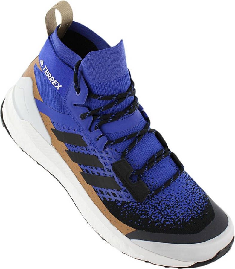 Adidas TERREX Free Hiker Boost Primeblue Heren Wandelschoenen Outdoor schoenen Blauw FZ3626