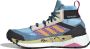 Adidas Terrex Free Hiker Primeblue W Wandelschoenen Blauwe - Thumbnail 1