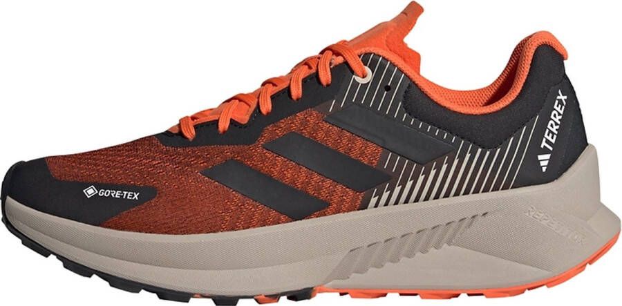 Adidas Terrex Soulstride Flow Goretex Trailrunningschoenen Oranje 1 3 Man