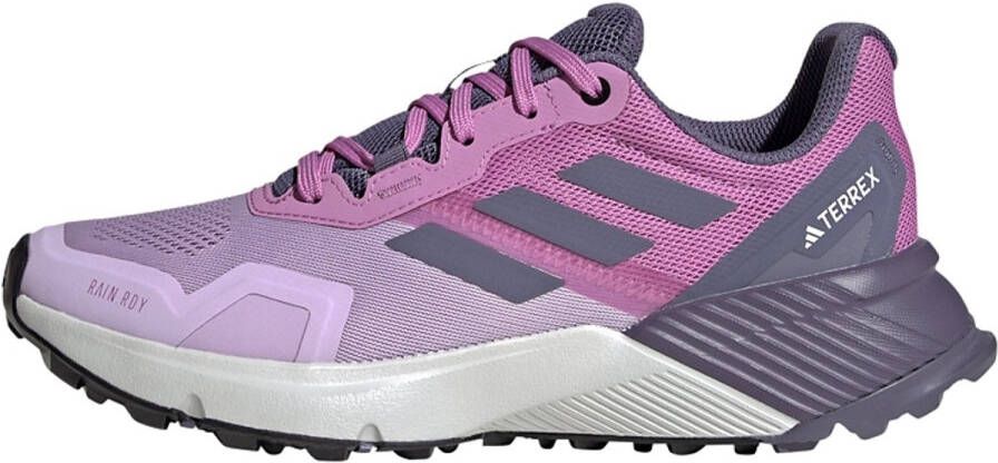 Adidas TERREX Soulstride RAIN.RDY Trail Running Schoenen Dames Paars