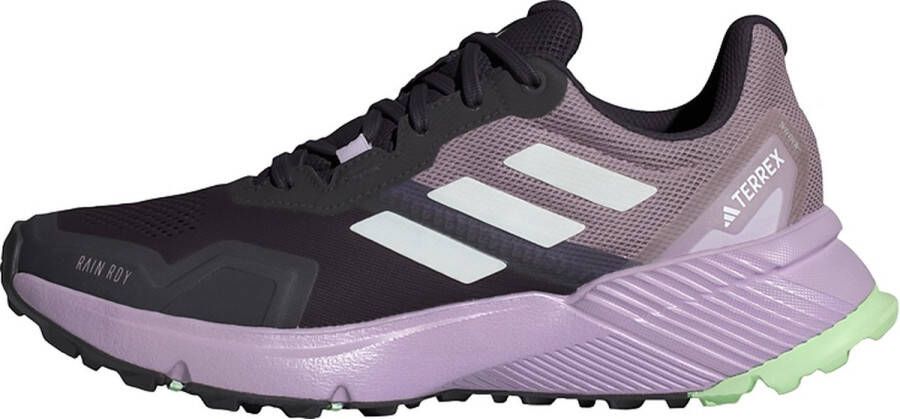 Adidas Terrex Women's Terrex Soulstride RAIN.RDY Trailrunningschoenen grijs