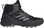 Adidas TERREX Swift R3 Mid GORE-TEX Hiking Schoenen Unisex Zwart - Thumbnail 4