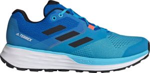 Adidas Terrex Two Flow Trail Running Heren Schoenen Blue Mesh Synthetisch 1 3