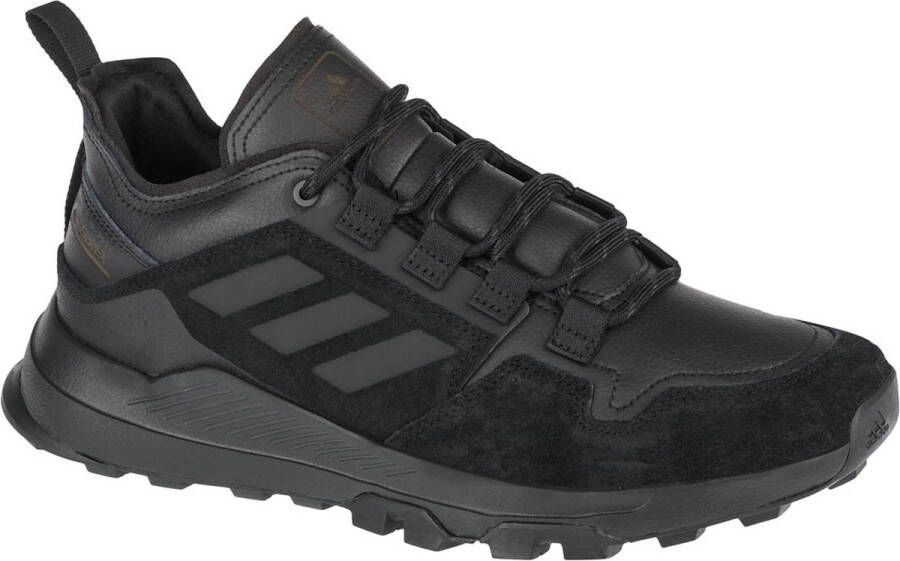 Adidas Terrex Urban Low Leren Hiking Schoenen Core Black Core Black Grey Six Dames