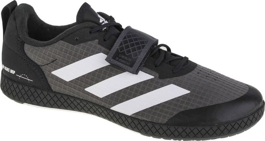 Adidas Total weighlifting shoes Black White UK 11.5 Gewichthefschoenen