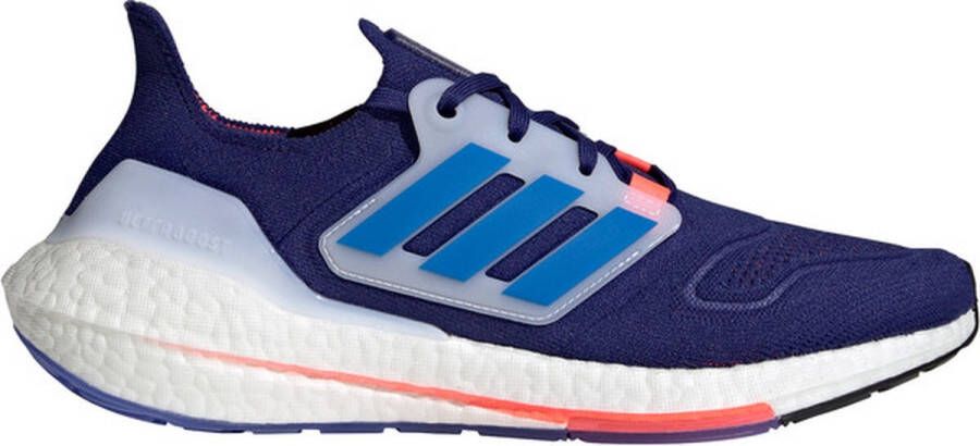 Adidas Ultraboost 22 Heren Sportschoenen Hardlopen Weg zwart blauw