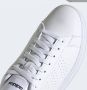 Adidas Originals Kinder Sneakers Advantage K Wit Zwart White Unisex - Thumbnail 1