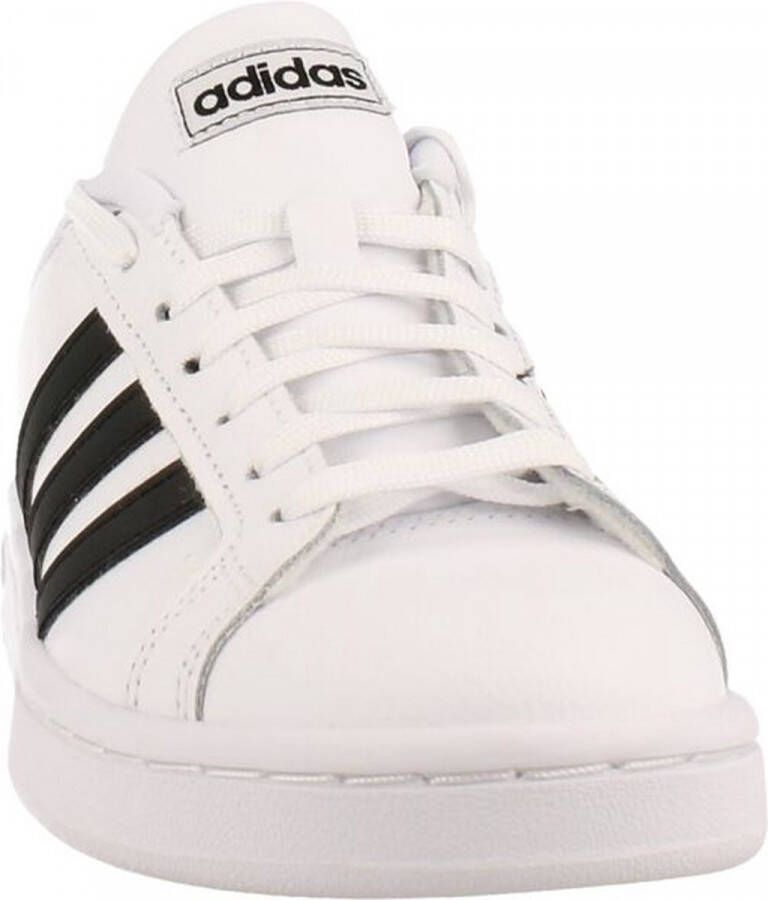 adidas uni sneaker grand court white black WIT