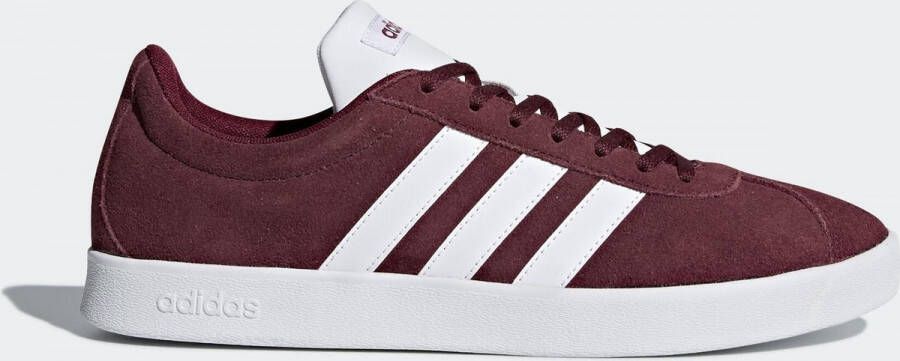 Adidas Vl Court 2.0 Heren Sneakers Collegiate Burgundy Ftwr White Core Black