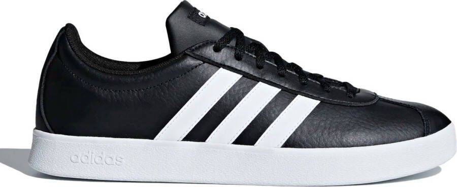 Adidas VL Court 2.0 Heren Sneakers Sport Casual Schoenen Zwart B43814 - Foto 2