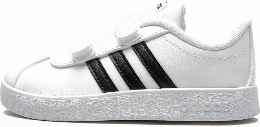 Adidas vl court 2.0 sneakers zwart wit baby kinderen - Foto 2