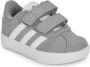 Adidas Sportswear VL Court 3.0 sneakers donkergrijs wit Suede 27 - Thumbnail 2