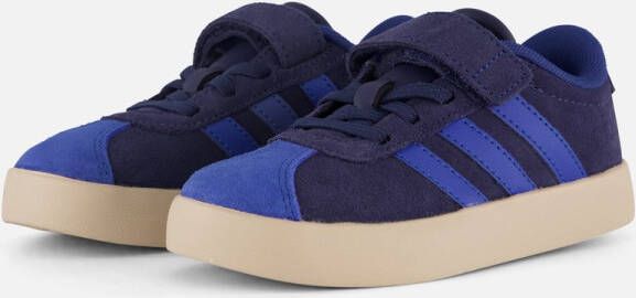 Adidas VL court 3.0 Sneakers blauw Suede