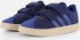 Adidas VL court 3.0 sneakers met klittenband blauw - Thumbnail 3