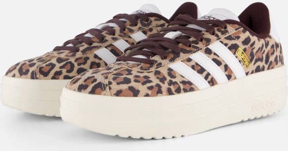 Adidas VL Court Bold Leopard Sneakers beige Dames