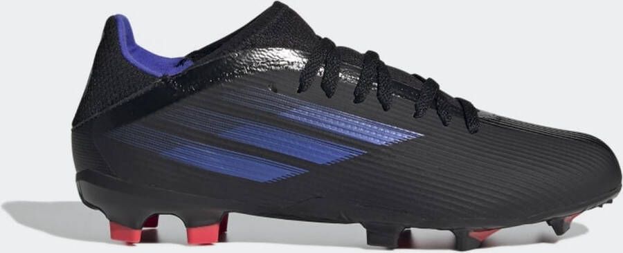 Adidas Kids adidas X Speedflow.3 Gras Voetbalschoenen (FG) Kids Zwart Blauw Geel