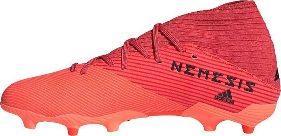 Adidas NEMEZIZ 19.3 Gras Kunstgras Voetbalschoenen (FxG) Oranje Rood Zwart