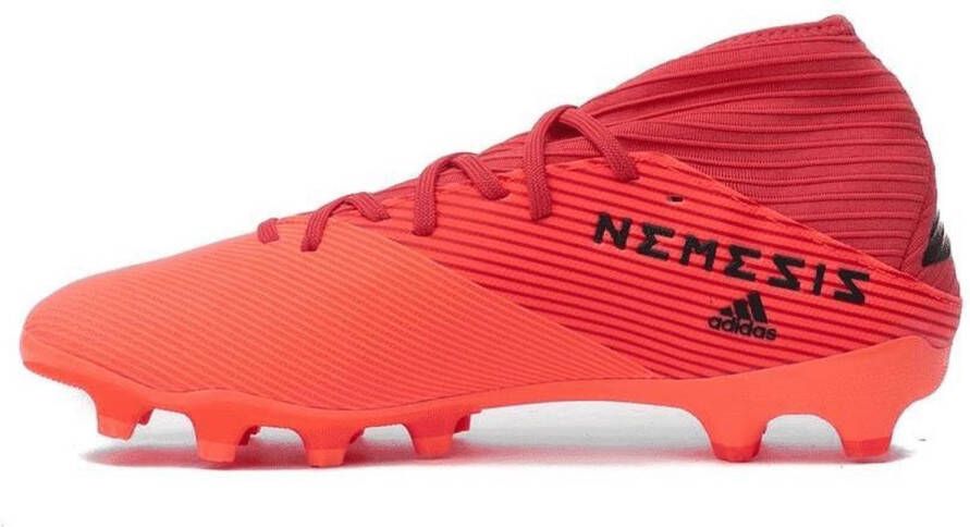 Adidas NEMEZIZ 19.3 Gras Kunstgras Voetbalschoenen (FxG) Oranje Rood Zwart