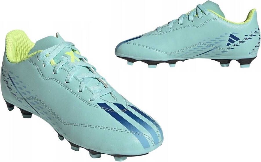 Adidas X Speedportal.4 Gras Kunstgras Voetbalschoenen (FxG) Kids Blauw Geel Rood