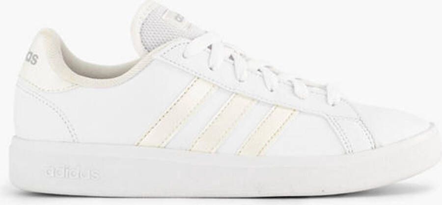 Adidas Witte Grand Court Base 2.0 Dames Sneakers