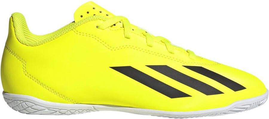 Adidas Perfor ce X Crazyfast Club IN Jr. voetbalschoenen geel zwart wit Imitatieleer 38 2 3 - Foto 2