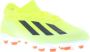 Adidas X Crazyfast League Gras Kunstgras Voetbalschoenen (MG) Felgeel Zwart Wit - Thumbnail 3