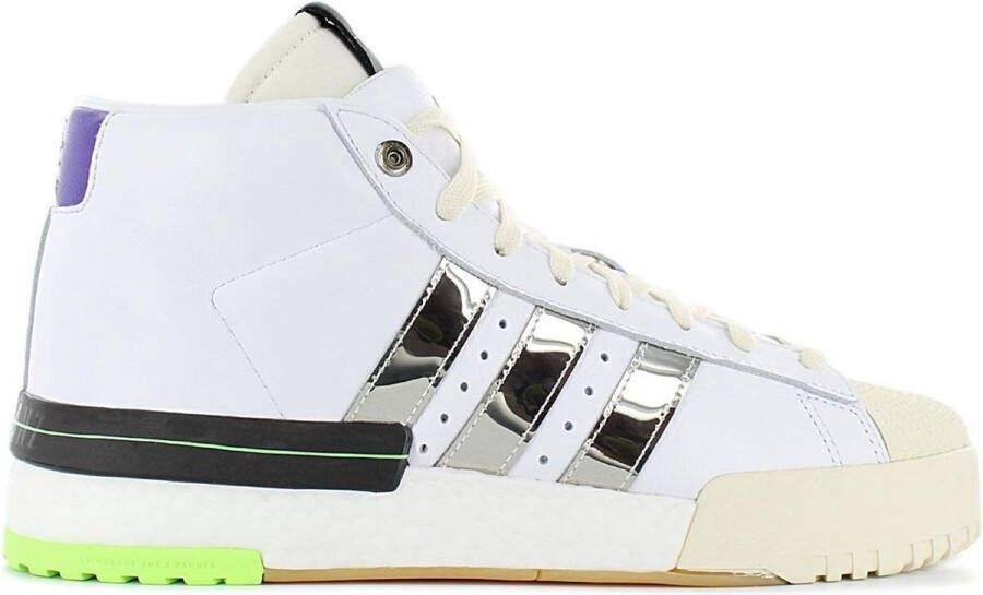 Adidas x SANKUANZ Rivalry Promodel Heren Sneakers Basketbalschoenen Schoenen Wit FY3501 - Foto 1